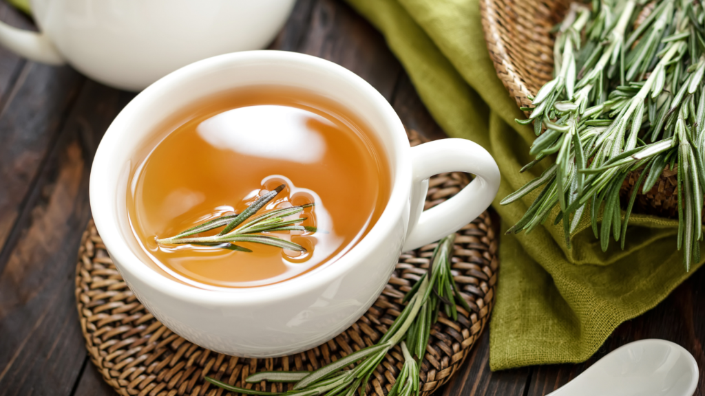 Rosemary leaf tea