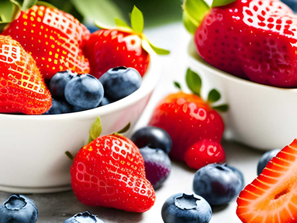 Berries that burn belly fat - blueberries, raspberries, and strawberries