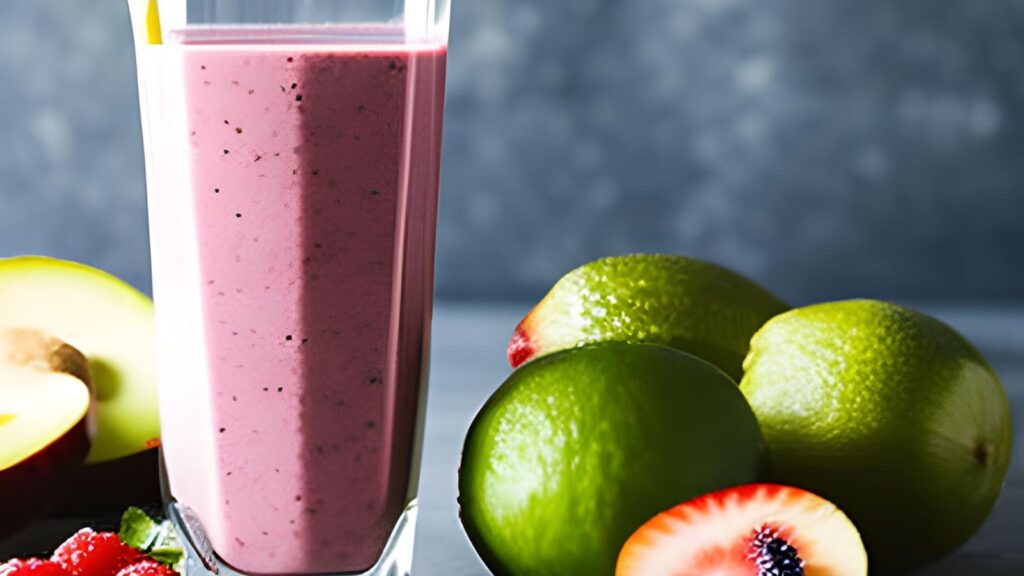 Guava-Berry Delight Smoothie