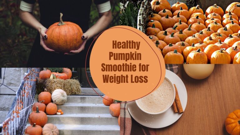 Slim Down with Healthy Pumpkin Smoothie for Weight Loss