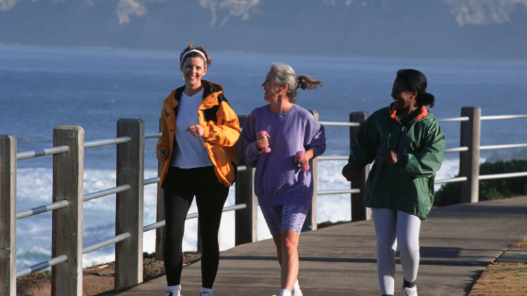 Effortless Weight Management: Women Over 50 Walking Towards Health