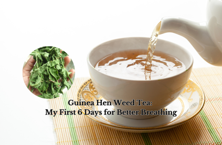 Guinea Hen Weed Tea: My First 6 Days for Better Breathing