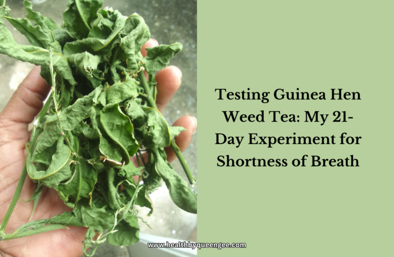 Testing Guinea Hen Weed Tea: My 21-Day Experiment for Shortness of Breath